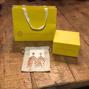 Kendra Scott Lotus Statement Earrings